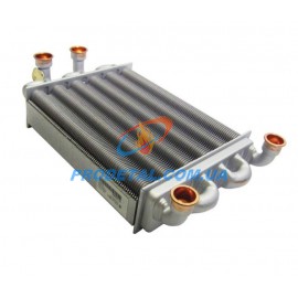 Теплообменник битермический  Baxi MAIN Four Westen Quasar D 